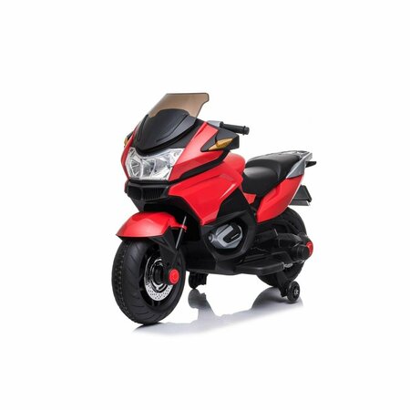 BOOKAZINE 12V Red Motorcycle, Red TI3093305